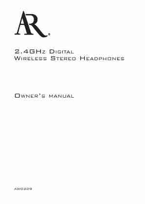 Acoustic Research Headphones AWD209-page_pdf